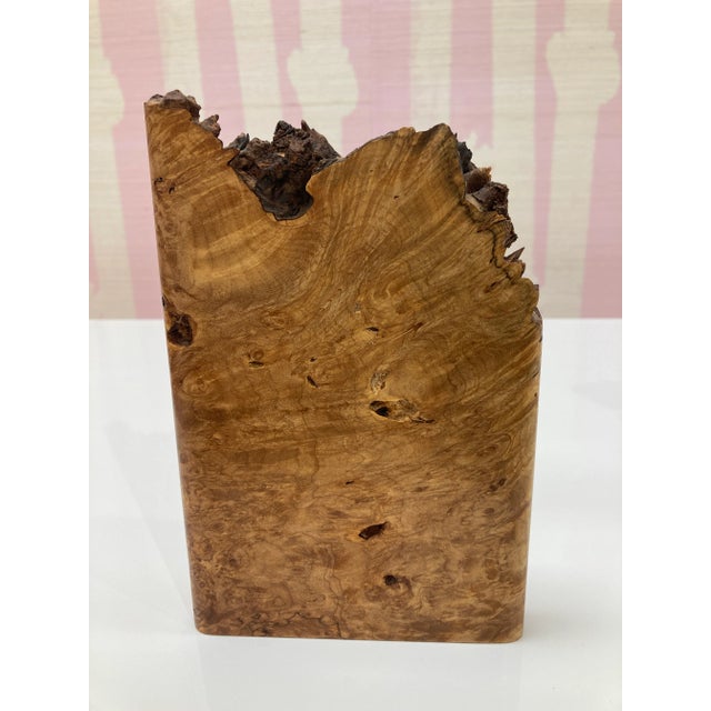 Vintage Burl Bookends - a Pair For Sale In Raleigh - Image 6 of 11