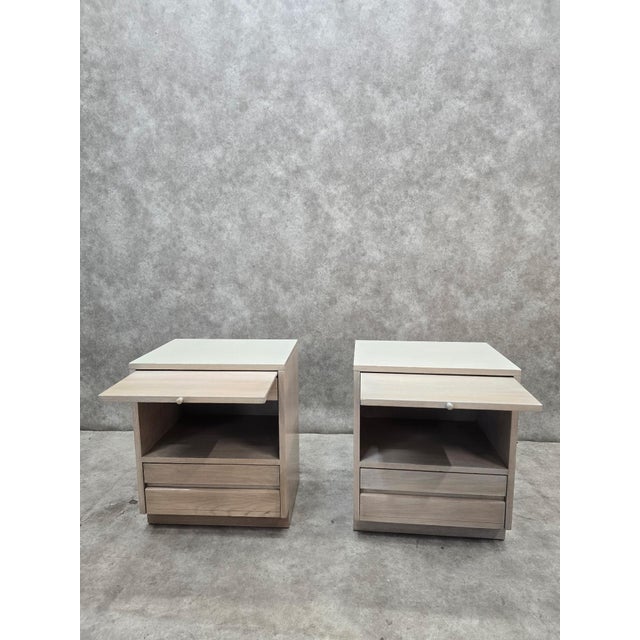 Mid Century Modern Driftwood Nightstand by Sligh Furniture - Pair For Sale In Chicago - Image 6 of 11
