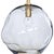 Regina Andrew Molten Pendant Large With Smoke Glass in Natural Brass For Sale - Image 4 of 7