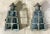 1970s Funky Vintage Pair of Solid Patinated Brass and Copper Wall Lanterns For Sale - Image 5 of 16
