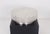 Large round chandelier in thick molded glass mounted on a metal base. LED bulbs included. Height 17 cm x Diameter 49 cm....