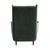 2020s Arteriors Home Budelli Wing Chair Forest Velvet For Sale - Image 5 of 8
