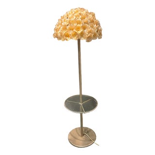 Murano Glass Flower Floor Lamp, 1970s For Sale