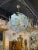 Transitional Murano Flower Globe Chandelier For Sale - Image 3 of 9