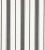 The House of Scalamandré Sconset Stripe Fabric, Carbon For Sale