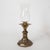Pair of 19th Century Continental Brass Hurricane Candlesticks For Sale - Image 4 of 10