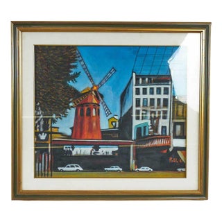 G. Poli, Landscape, Oil on Panel For Sale
