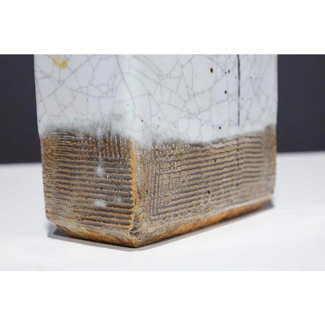 Mid 20th Century Large Rectangular Ceramic Vase by Albert Green Mid Century Modern For Sale - Image 5 of 11