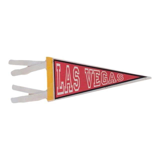 Las Vegas Nevada Felt Flag Pennant For Sale