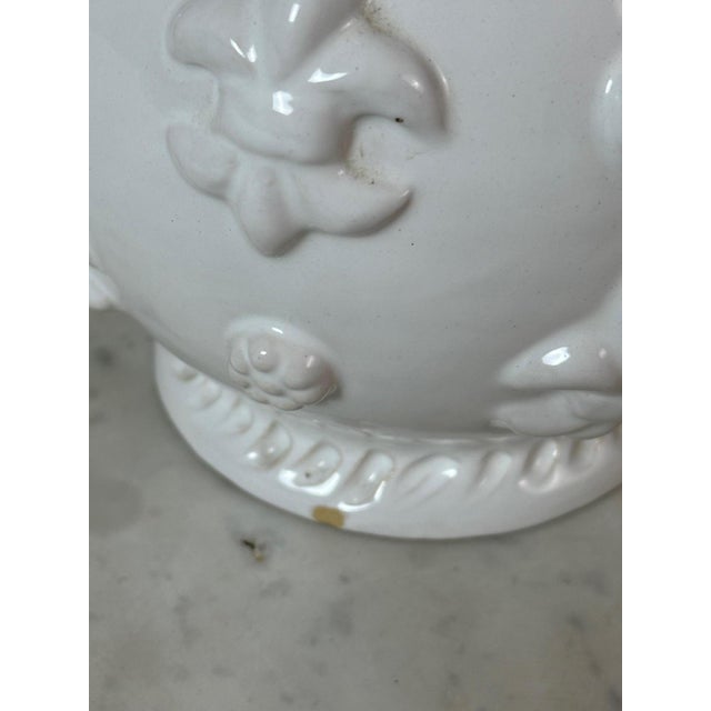 White Pitcher by Emile Tessier For Sale - Image 10 of 16