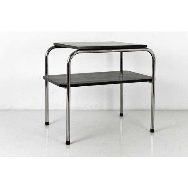 Marcel Breuer Side Table with Steel Tube by Marcel Breuer, 1930 For Sale - Image 4 of 11