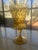Mid-Century Modern Midcentury Amber Glass Vase For Sale - Image 3 of 6