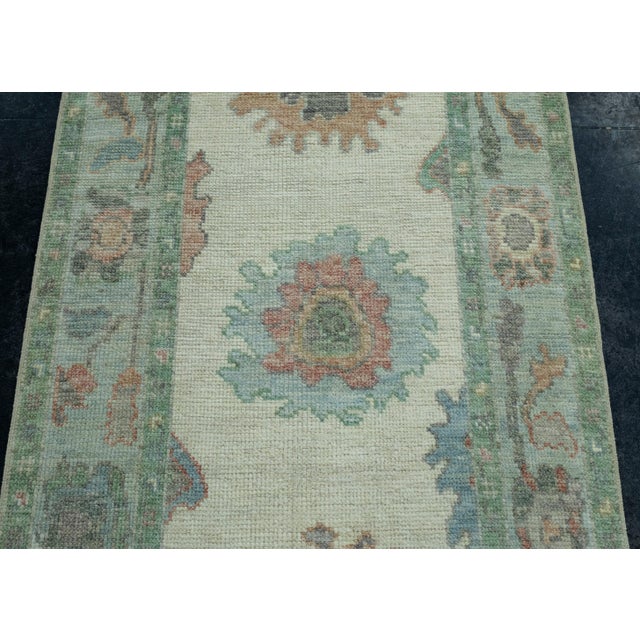 Early 21st Century Turkish Oushak Runner Rug 2'9" x 26'8" #17530 For Sale - Image 5 of 8
