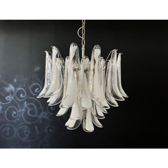 Vintage Italian Murano Chandelier, 1990 For Sale - Image 13 of 18