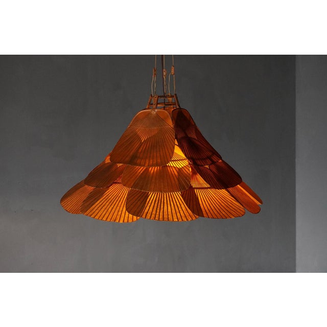 1970s Ninju-Ichi Pendant Light by Ingo Maurer for M-Design, Germany, 1970s For Sale - Image 5 of 16