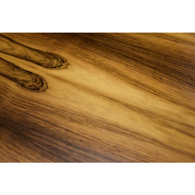 Vintage German Round Rosewood Coffee Table from Ilse Möbel, 1970s For Sale - Image 9 of 16