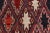 1970s 1970s Vintage Rustic Soumak Zachary Rust/Blue Wool Rug - 5'7'' X 7'10'' For Sale - Image 5 of 9
