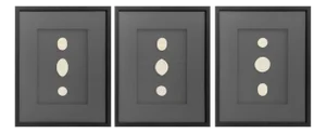 Framed European Intaglio Reproduction Sets, 3