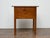 19th Century English Pine Side Table with Two Drawers and Patina For Sale - Image 10 of 12