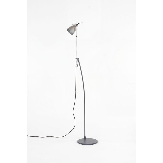 Enzo Mari for Artemide Alfiere Adjustable Floor Lamp Italy, 1985 For Sale In Chicago - Image 6 of 13