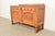 Victorian Berkey & Gay Style Antique English Jacobean Carved Oak Sideboard Buffet or Bar Cabinet, Circa 1920s For Sale - Image 3 of 16