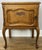 Vintage French Louis Style Oak Nightstands, Set of 2 For Sale - Image 4 of 12
