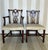 Early 20th Century Set of 10 Antique Georgian Style Mahogany Dining Chairs For Sale - Image 5 of 11
