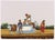 Indian Company School, Village Well, 1800s, Gouache on Paper For Sale - Image 6 of 9