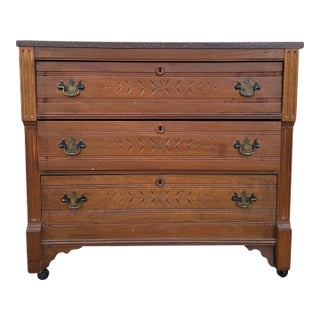 Eastlake Antique Chest of Drawers For Sale