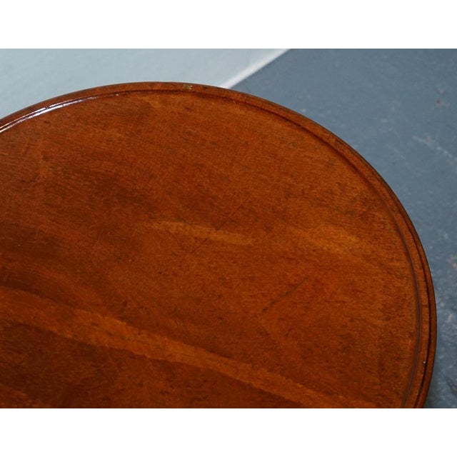 Victorian Hardwood Tilt Top Tripod Table For Sale - Image 9 of 14