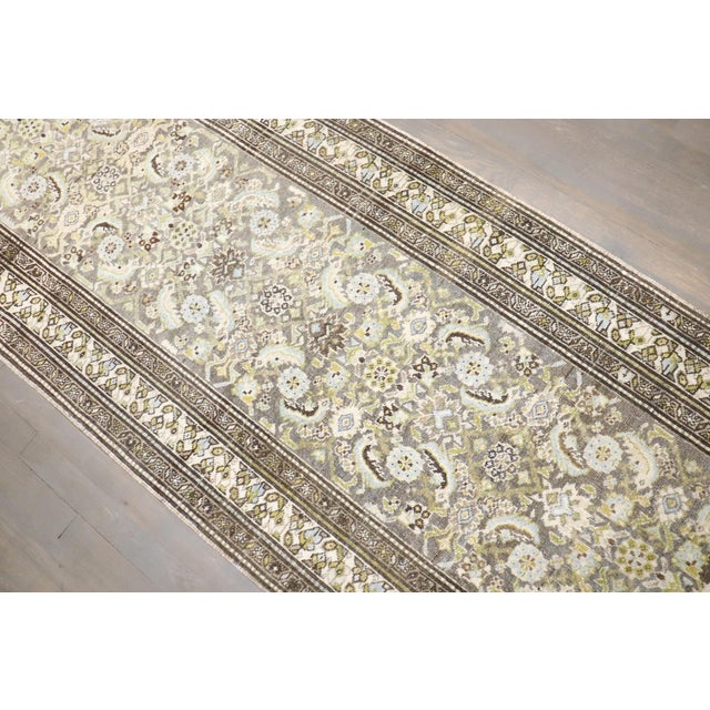 Antique Zabihi Collection Long Persian Malayer Runner - 2'10" x 14'7" For Sale In New York - Image 6 of 11