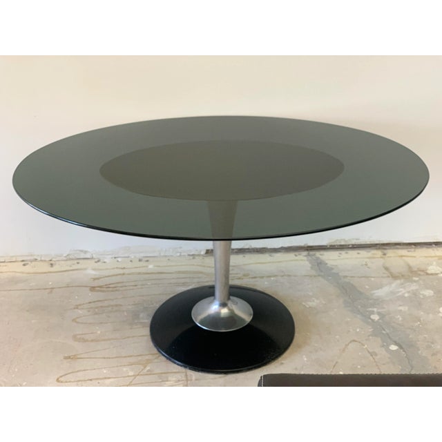 【あーき】X-base Smoked Glass Table Sharp Square 2 Tier Modern Chrome Base Smoked Glass Coffee