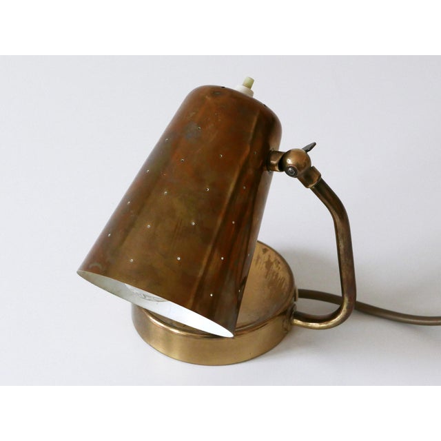 Mid-Century Brass Table Lamp from Boréns Borås, 1950s For Sale - Image 14 of 18