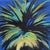 2020s Electric Dream - Original Blue Palm Tree California Pop Art Acrylic Painting on Canvas by Kathleen Keifer For Sale - Image 5 of 9