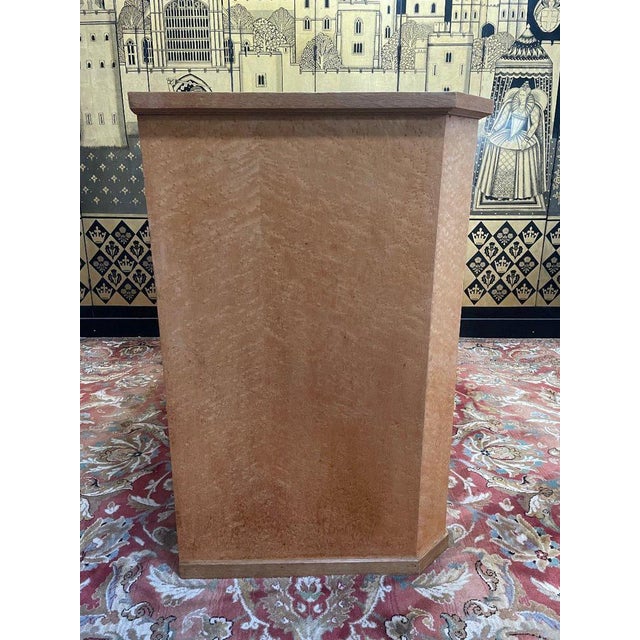 Wood Art Deco Period Chest of Drawers For Sale - Image 7 of 9