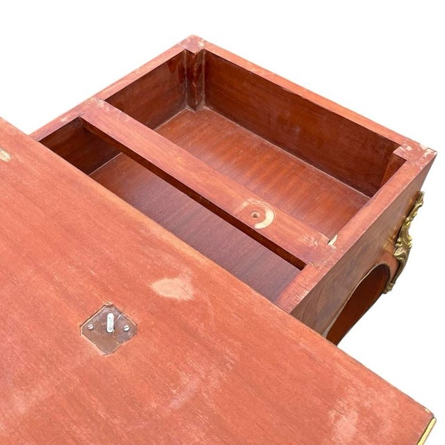 Antique French Convertible Console and Game Table For Sale - Image 9 of 13