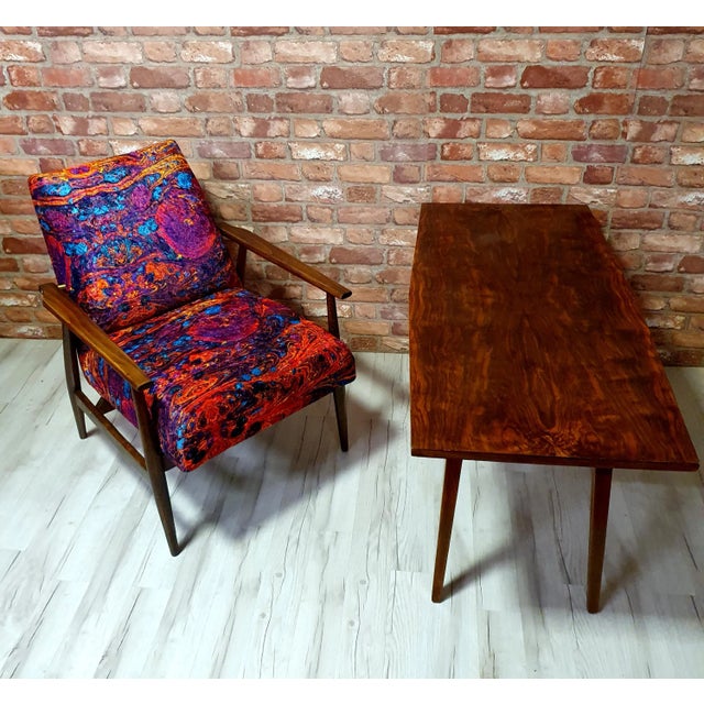 Polish Armchair by Henryk Lis, 1960s For Sale - Image 6 of 7