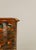 French Savoie Glazed Earthenware Pitcher with marbled polychrome slip application in black, green, cream and yellow...