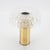 Metal Crystal and Brass Vase by Kristall Krisla, 1970s For Sale - Image 7 of 7