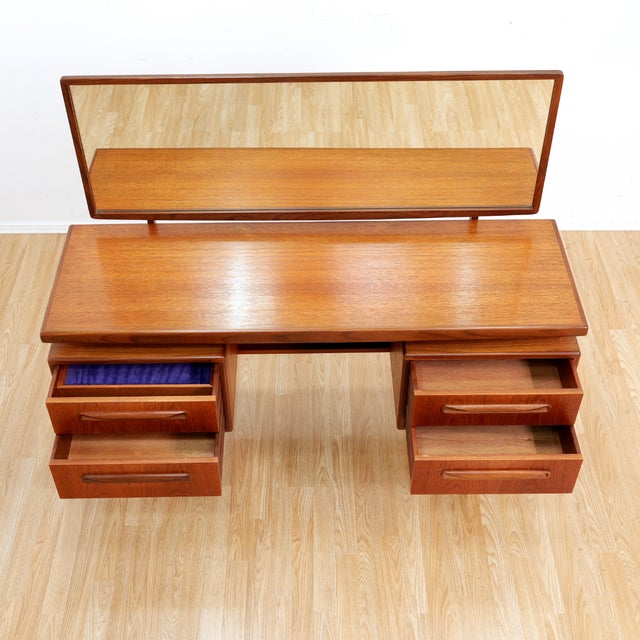 Mid Century Fresco Teak Vanity by Vb Wilkins for G Plan For Sale - Image 9 of 11