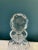 Vintage Cut Crystal Decanter With Faceted Stopper For Sale - Image 4 of 8