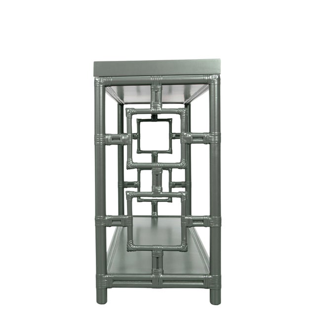 Not Yet Made - Made To Order Sobe Console, Evergreen For Sale - Image 5 of 6