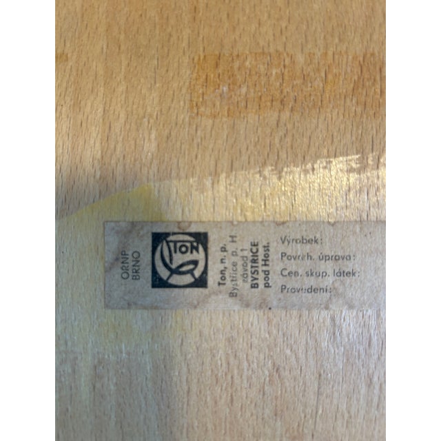 Vintage Dining Chair from Ton, Czechoslovakia, 1960s For Sale - Image 12 of 13