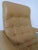 Set of Leather Swivel Easy Chair and Ottoman, 1970s For Sale - Image 14 of 18