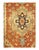 Serapi design rug. Handmade Hand-knotted in fine lambswool. Lamb's Wool on a Cotton Foundation Vegetable Dyed Hand-Spun...