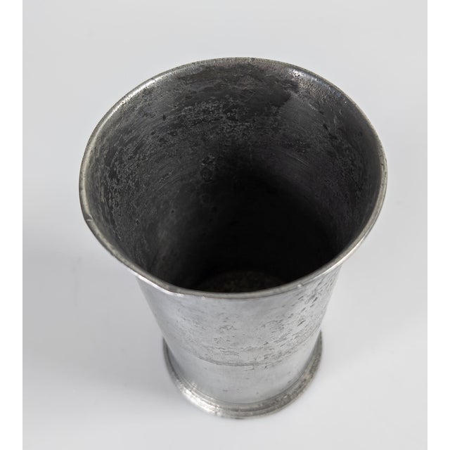 Metal 19th Century American Pewter Beaker Cup by Timothy Boardman & Co. Of New York For Sale - Image 7 of 12