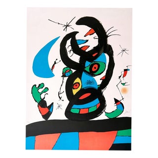 Joan Miró, Montroy I, 1974, Lithograph For Sale