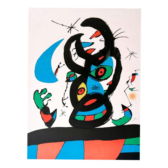 Joan Miró, Montroy I, 1974, Lithograph For Sale