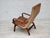 Scandinavian Highback Lounge Chair in Leather and Bentwood, 1970s For Sale - Image 15 of 18