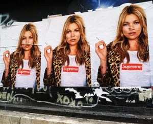 Kate Moss Supreme New York Photograph